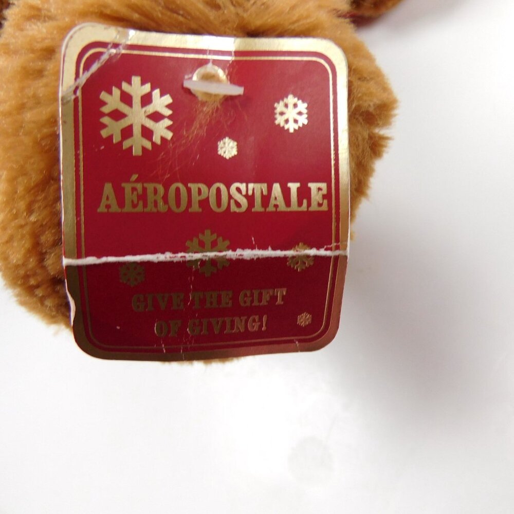 Aeropostale Brown Bear W/Hoodie 16" Plush 2007 Stuffed Animal - Picture 7 of 8
